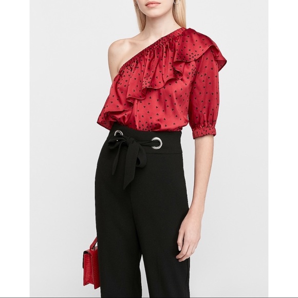 express ruffle top